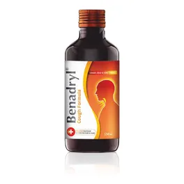 Benadryl Cough Formula Syrup 150mg