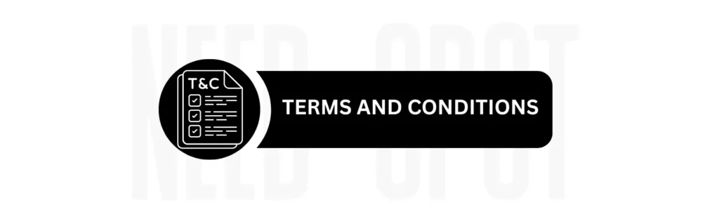 Terms And Conditions