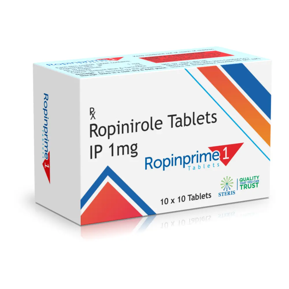 a white box with blue and red text